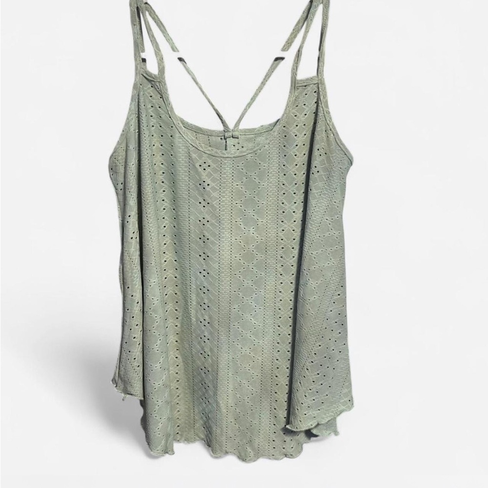 SHEIN cross-strapped tank top